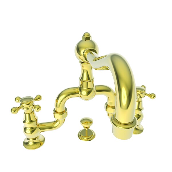Newport Brass Lavatory Bridge Faucet in Forever Brass (Pvd) 930B-01 - main